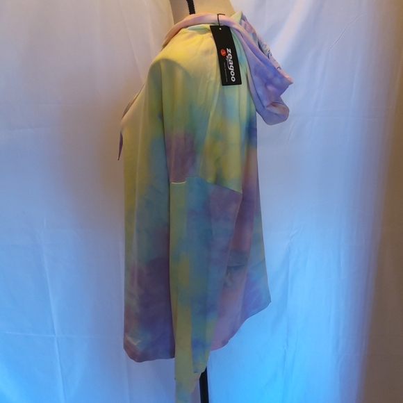 Tie Dye Hoodie Sweatshirt - Picture 8 of 10